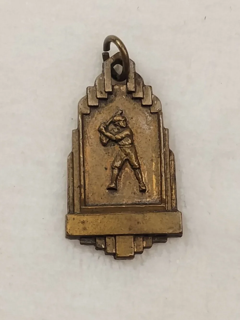 1951 Class F 1st Place LITTLE LEAGUE School AWARD Baseball MEDAL PENDANT Charm